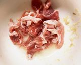 コク旨オイきな粉味豚こま大根青椒肉絲風作り方1写真