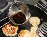 お豆腐と野菜でボリューム和風ハンバーグ!作り方6写真