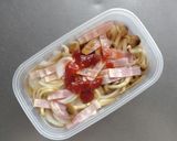 レンジ7分ZENBヌードル和風ナポリタン作り方4写真