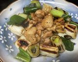 簡単鶏肉の照り焼きと太ネギの塩焼き作り方5写真