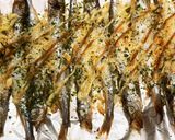トースターで！ししゃもの青のりマヨ焼き作り方3写真