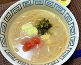 超簡単！高菜明太白湯ラーメン作り方6写真