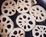 ワインに合う♪蓮根のにんにくバター醤油作り方3写真