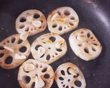 ワインに合う♪蓮根のにんにくバター醤油作り方7写真