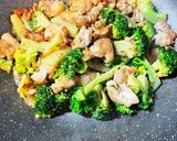 ブロッコリーと豚こまのゴマ味噌マヨ炒め作り方9写真