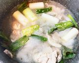 簡単！長ネギと豚こまの塩麹スープ作り方5写真