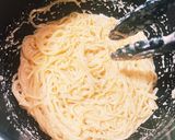 ホットクックで超楽明太クリームパスタ作り方3写真