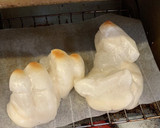 簡単　鏡餅をおしるこへ　あったまるー作り方6写真