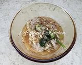 簡単！ナッツ胡麻味噌坦々麺風〜作り方3写真