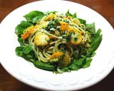 金柑、ブルーチーズ、ハーブのパスタ Ⅱ作り方5写真