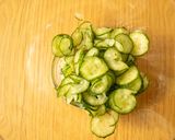 きゅうりとハム卵の味噌ごまマヨサラダ作り方2写真