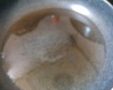 少なめ油で横長の平べったいかき揚げ作り方3写真