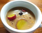 「梅流し」デトックス七草粥　酵素玄米使用作り方6写真