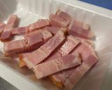 豆ヌードルの具沢山カルボナーラ風作り方3写真