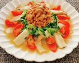 納豆と豆苗のエスニック和え作り方4写真