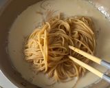 ZENBヌードルで　豆乳スープパスタ作り方4写真