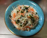 もやしとにんじんとワカメのサラダ作り方7写真
