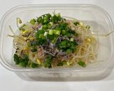 無限食い。ツナと豆もやしの塩昆布サラダ作り方2写真