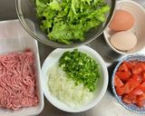 ワンプレート♪我が家のガパオライス♪作り方1写真