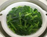 ほうれん草と長芋のごまみそ和え作り方1写真