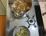 下茹後　生姜・葱利用　味噌付合せ作り方3写真