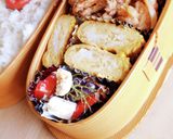お弁当★仰天パプリカと揚げナスクリチ和え作り方6写真