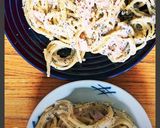 黒ごまクリームパスタ♪♪作り方21写真