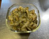 下茹後　生姜・葱利用　味噌付合せ作り方6写真