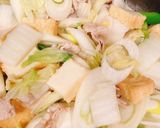 豚バラ白菜と厚揚げのうま煮作り方4写真