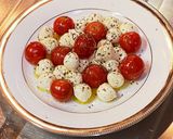 【包丁要らず】ミニトマトのカプレーゼ作り方3写真