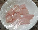 白身魚とセロリの甘辛からし酢味噌和え作り方3写真