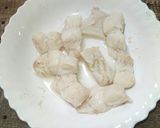 白身魚とセロリの甘辛からし酢味噌和え作り方4写真