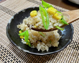 旨あま☆醤油こうじとコーンの炊き込みご飯作り方8写真