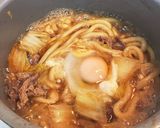 すき焼きのシメ　雑炊作り方2写真