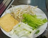 簡単きつねうどん～白菜入り作り方2写真