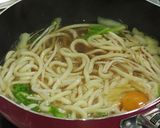 簡単きつねうどん～白菜入り作り方6写真