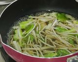 簡単きつねうどん～白菜入り作り方5写真