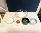 湯葉冷やっこ＊白味噌&甘酒ドレッシング作り方5写真