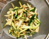 隙間埋め玉ねぎきゅうり簡単中華風サラダ作り方9写真