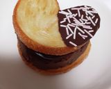 源氏パイを使った生チョコパイ作り方5写真