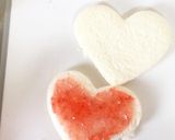 メーカー不要！ハートの食パンサンド作り方3写真