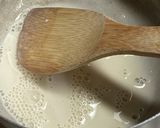 バレンタインに　とろける米粉チョコプリン作り方3写真
