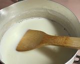 バレンタインに　とろける米粉チョコプリン作り方4写真