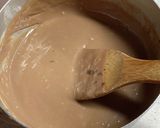 バレンタインに　とろける米粉チョコプリン作り方7写真