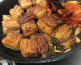 豚バラ肉の香味野菜煮込み作り方7写真