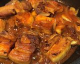 豚バラ肉の香味野菜煮込み作り方8写真