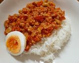 塩こうじの大豆＆トマト豚肉キーマカレー作り方12写真