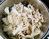冷えとり★鶏つみれのヘルシーきのこスープ作り方4写真