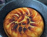 フライパンでできる！ゆずとりんごのケーキ作り方8写真
