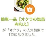 簡単一品【オクラの塩昆布和え】作り方4写真